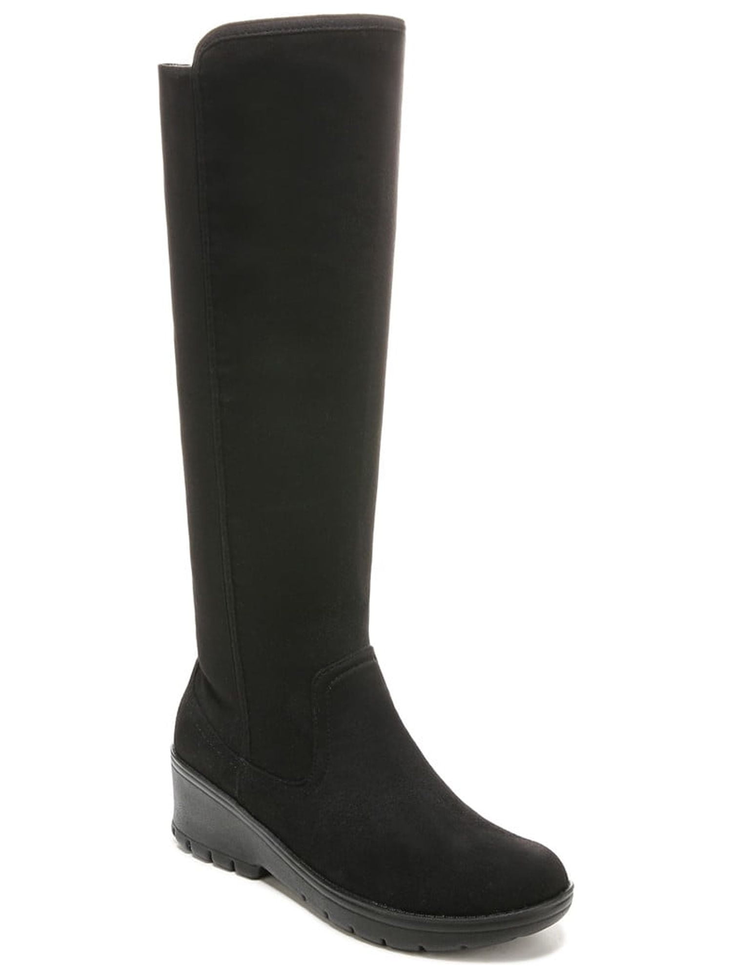 INC Womens Brown Asymmetrical Line Cushioned Cerie Round Toe Block Heel Zip-Up Leather Riding Boot M