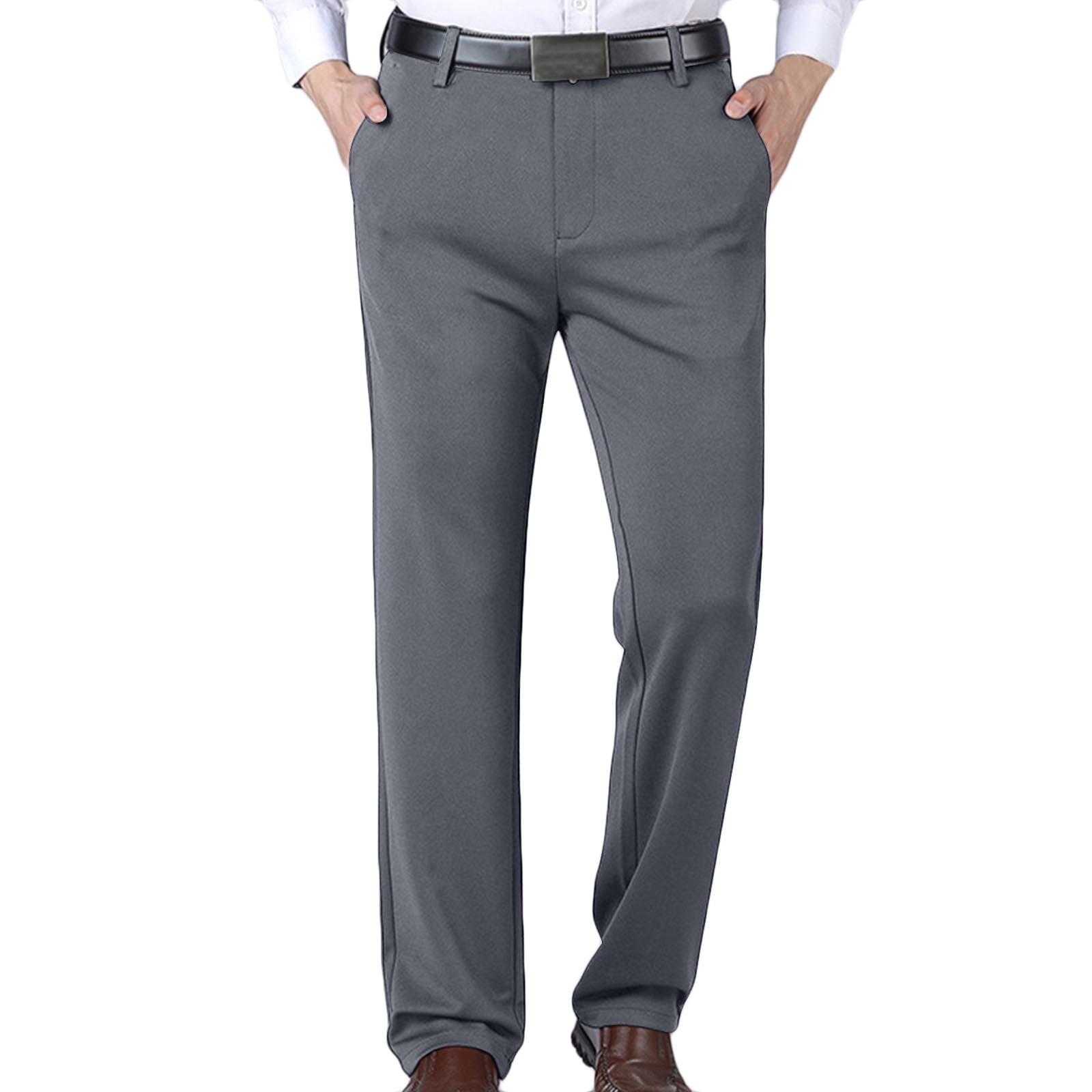 BZGTZT Men s Modern Solid Stretch Resolution Dress Pant Classic Fit Bzgtzt men s modern solid stretch resolution dress pant classic fit