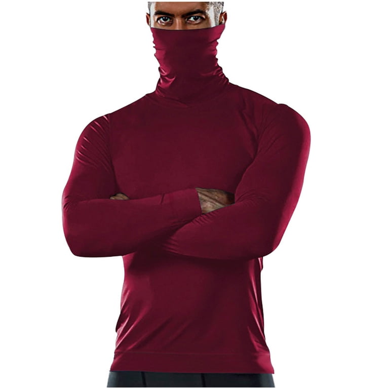 Men's Slim Fit Long Sleeve 1/4 Zip Top