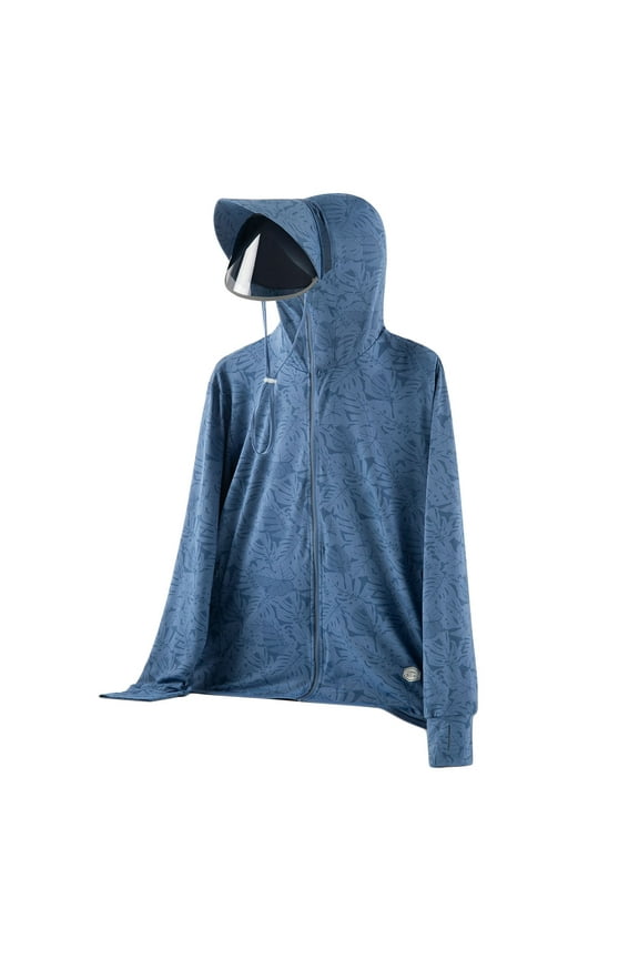 Mens Sun Protection Breathable Jacket UPF 50+, Lightweight Cooling Shirts Packable for Running Hiking