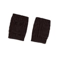 thumbnail image 1 of BZGTZT Women Winter Boot Cuffs Socks Cable Knitted Boot Cuffs Socks Short Knitted Leg Warmers Button Boot Toppers, 1 of 2