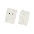 thumbnail image 1 of BZGTZT Women Winter Boot Cuffs Socks Cable Knitted Boot Cuffs Socks Short Knitted Leg Warmers Button Boot Toppers, 1 of 2