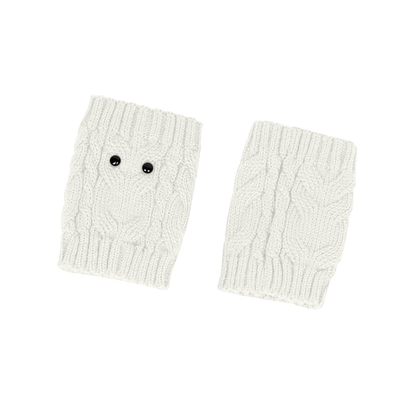 BZGTZT Women Winter Boot Cuffs Socks Cable Knitted Boot Cuffs Socks Short Knitted Leg Warmers Button Boot Toppers