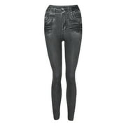 BZGTZT Women's High Waist Skinny Stretch Skinny Jeans Shaping Butt Lifting Slim Fitted Denim Pants with Pockets