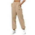 BZGTZT Womens High Waisted Sweatpants with Pockets 2025 Fall Y2k Jogger