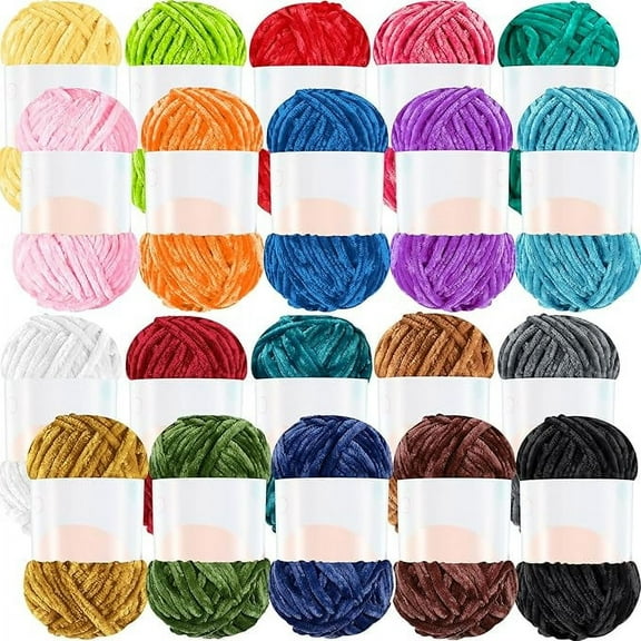 BZIPZ Knitting & Crochet Savings Yarn for Crocheting Multicolor Skeins for Crocheting DIY Super Bulky Chunky Knit Blanket Yarns Gift for Beginners Adults