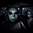 thumbnail image 1 of BZPIZ 2PCS Ghost Face Headrest Covers, Creative Car Headrest Covers Scary Face Printing Auto Seat Universal Elastic Models Headrest Protector for Auto, Vehicle, Truck, SUV, Washable Elastic Fabric, 1 of 7