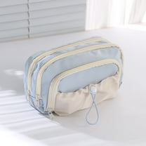 BZPIZ Back to S-chool Pencil Bag Pen Bag with Zipper Big Capacity Pouch Organizer for Office Travel Holder Box