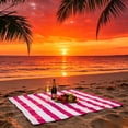 thumbnail image 1 of BZPIZ Beach Towels, Lightweight Premium Soft Towel, Highly Absorbent, Sand Free Quick Drying, Beach Essentials for Bath Pool Holiday Travel Cruise Pool and Beach Gift for Mom Girlfriend Men, 1 of 7