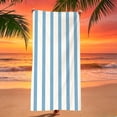 thumbnail image 1 of BZPIZ Beach Towels, Lightweight Premium Soft Towel, Highly Absorbent, Sand Free Quick Drying, Beach Essentials for Bath Pool Holiday Travel Cruise Pool and Beach Gift for Mom Girlfriend Men, 1 of 7