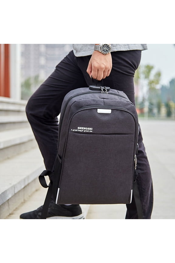Mens Backpack Business Laptop Backpack with Smart USB Charging Port, Travel Backpack Fits 15.6 inches Laptops, Water Repellent College Backpack for School, Work, Travel