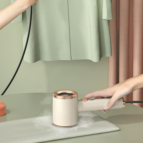 BZPIZ Clothes Steamer Home Portable Steamer,15s Heat Up,Steamer ＆ Iron 2 In 1, Travel Size Garment Steamer,Large Ceramic Heat Panel for Travel & Home