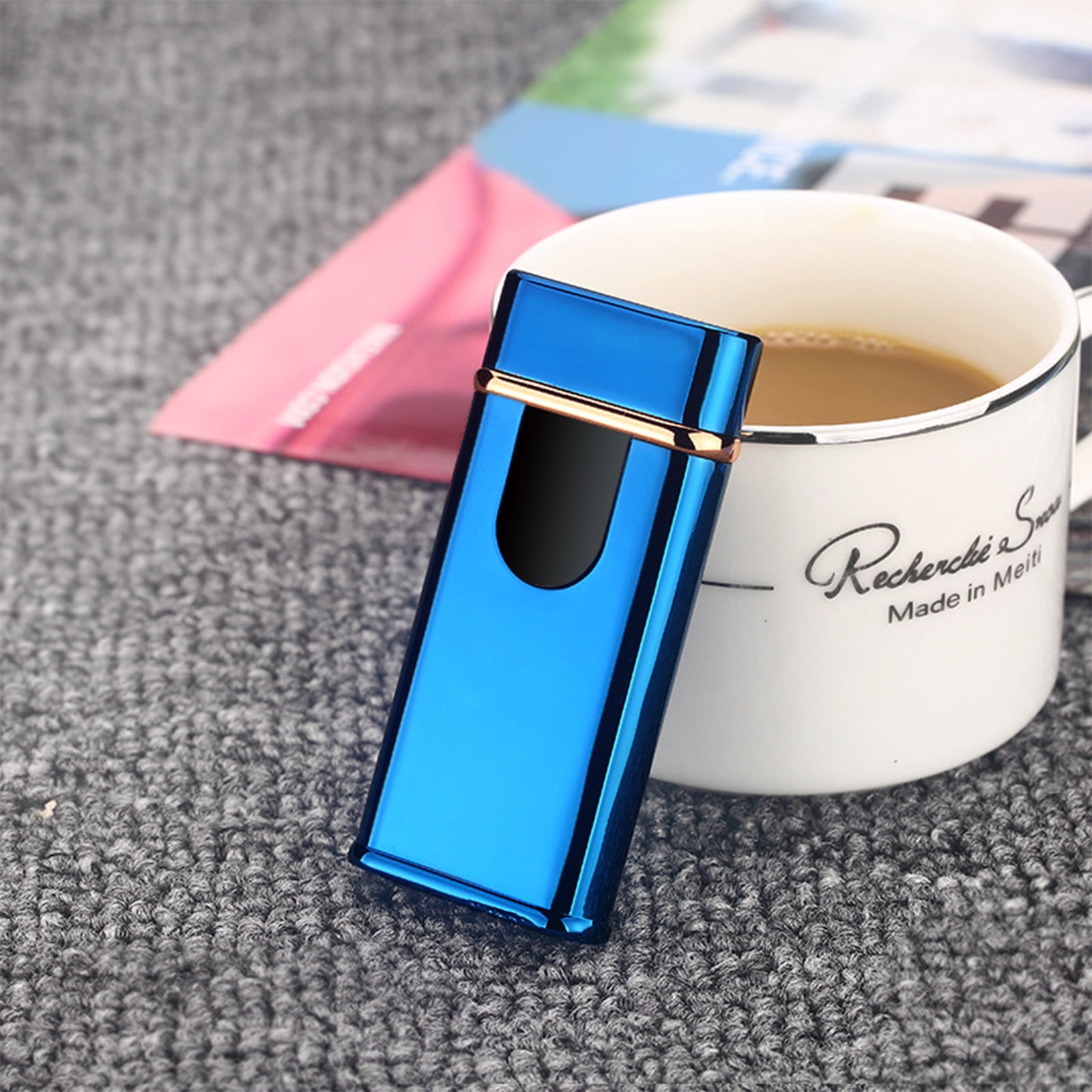 BZPIZ Electric Arc Lighters,USB Rechargeable,Windproof Butane ...