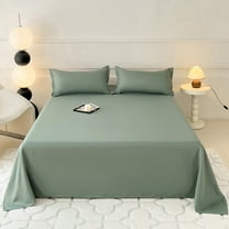 BZPIZ Full/Queen/King Size Bed Sheets Sheets & Pillowcases Soft & Breathable Weave Bedding for Women, Men, K-ids, T-eens, Boys & Girls