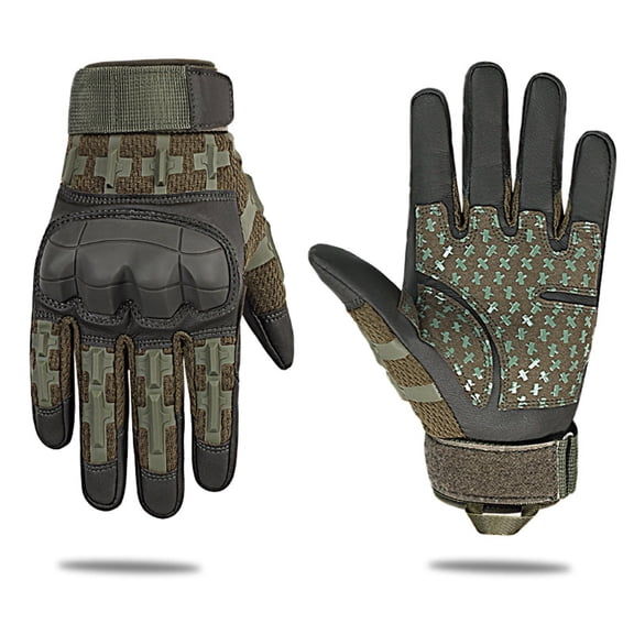 BZPIZ Gloves for Cold Weather,Touchscreen Non-Slip Motorcycle Training Gloves for Driving Cycling Running Hiking