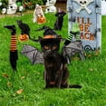 thumbnail image 1 of BZPIZ Halloween Decorations Outdoor Cute Black Cat Witch Hat Decor Yard Signs with Stakes Waterproof Lawn Decorations Scary Silhouette for Outdoor Yard Lawn Garden Halloween Decor, 1 of 5