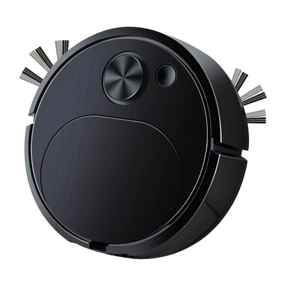 BZPIZ Home Sweeping Robot Sweeping Multifunctional Vacuums Robotic Vacuums USB Charging Mini Smart Sweeping Robot Ideal for Wooden Flooring, Low Pile Carpet, Pet Hair, Marble and Tile