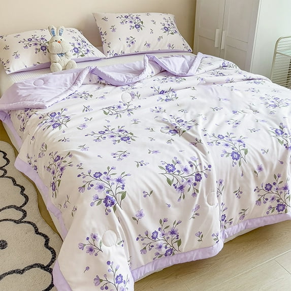 BZPIZ Home Savings Quilted Comforter Ultra Soft Lightweight Bedding Bedspread Gifts for Women/Men Throw/Queen/King/Twin/Full Sizes