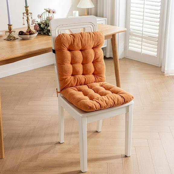 BZPIZ Outdoor Flash Outdoor Dining Chair Cushion Patio Chair Cushions with Back Cushion with Ties for Indoor/Outdoor Rocker