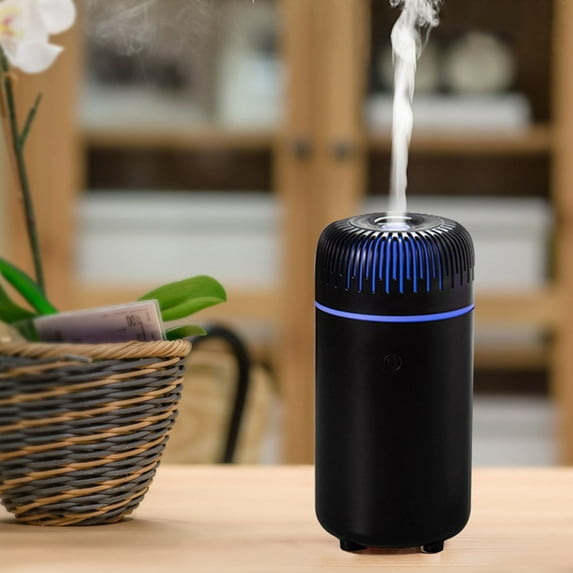 BZPIZ Portable Mini Humidifier,New Quiet Air Diffuser Humidifier,Aromatherapy Essential Oil Diffuser,Desk Humidifiers for Home,Office,Car,Travel