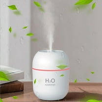 BZPIZ Portable Small Humidifier,Portable And Quiet USB Cool Mist Humidifier, Water Replenisher,Auto Shut-Off,Personal Desktop Humidifier for Car, Office Room, Bedroom