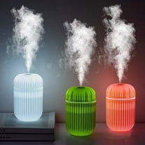 BZPIZ Portable Travel Humidifier,Cute Cool Mist Humidifiers,Quiet,Easy to Fill & Clean,Small Humidifiers for Desktop Bedroom,Office