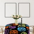 thumbnail image 1 of BZPIZ Round Halloween Table Runner Halloween Dinner Table Runner Favors Supplies for Table Decor Indoor Outdoor Backdrop Banner, 1 of 5