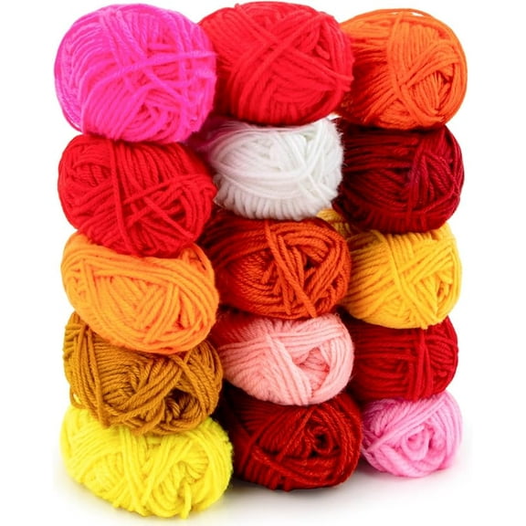 BZPIZ Cotton Yarn Skeins Super Bulky Large Soft Fluffy Yarn,Plush Fuzzy Yarn Make Granny Squares, Scarves, and Throws