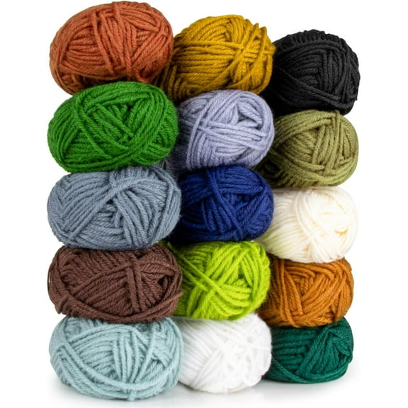 BZPIZ Giant Chunky Yarn for Crocheting Soft Yarn for Crocheting and Knitting Craft Project Gift Beginners and Adults