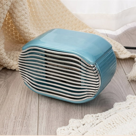 BZPIZ Small Space Heaters for Indoor Use,Quiet Ceramic Mini Heater Fan with Thermostat,Low Noise Quiet Fast Heating,Mini Heaters for Home Office Desk