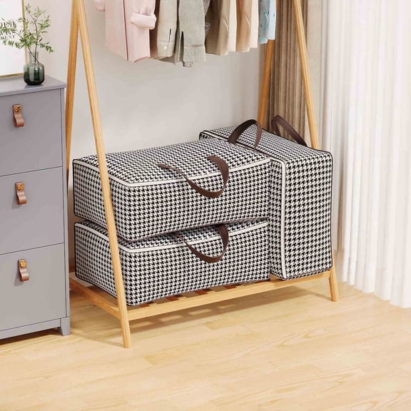 BZPIZ Storage Bags Under 10 Clothes Storage Bags Clothes Storage Bins Foldable Closet Organizers Storage Containers Containers for Organizing Bedroom, Closet, Clothing