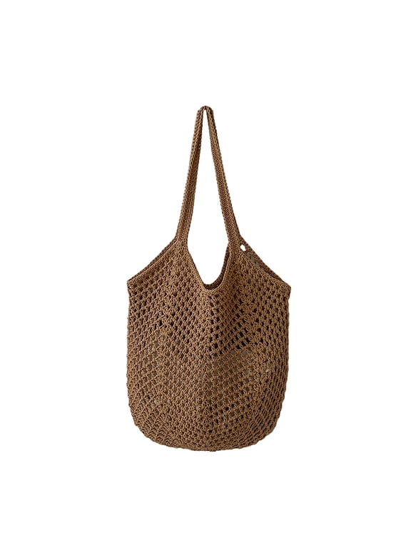 Summer Beach Bags for Women, Waterpoof & Sandproof Beach Tote Bag Shoulder Handbag for Beach Picnic Vacation