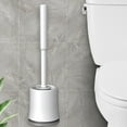 BZPIZ Toilet Brushes for Cleaning,DripProof,Easy to Assemble,Drip