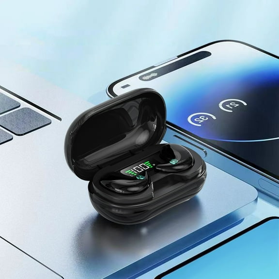 BZPIZ Wireless Earbuds Bluetooth,Earbud Deep Bass Running Earphones,Light-Weight Headphones Built-in Microphone,Earphones for iOS Android Cellphone
