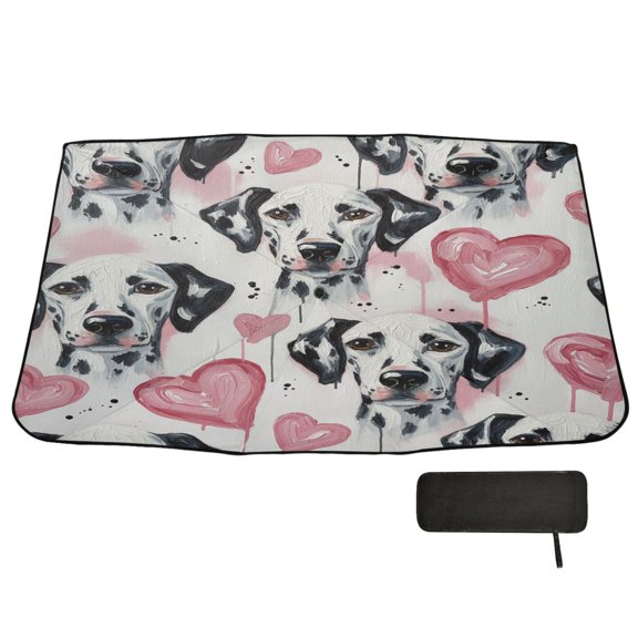 BZSMCE 202a3306 Car Windshield Foldable Sunshade Umbrella UV Protection with Storage Bag