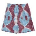 thumbnail image 1 of BZSMCE Adjustable Drawstring Casual Shorts With Red Blue Python Pattern Pattern, 1 of 9