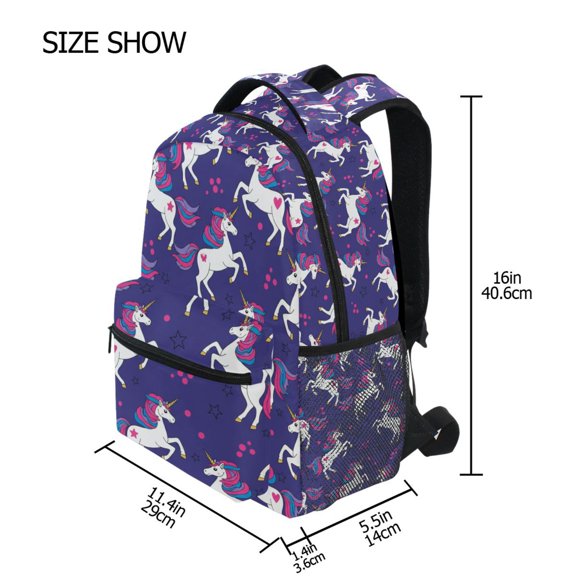 BZSMCE Backpack Schoolbag 15L/18L 2-SIZE Black Pattern Headband Motorcycle Scarf Pattern Pattern For the Backbags