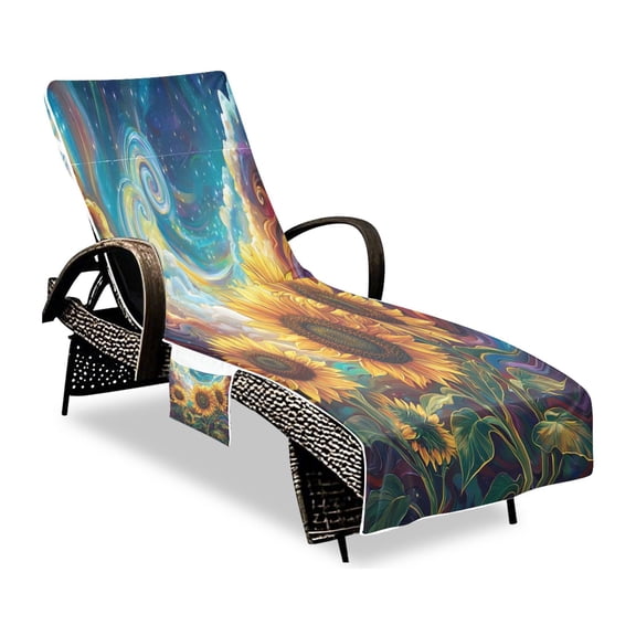 BZSMCE Makeup Bag Large Travel Cosmetic Bag with Adjustable Dividers Fashion Nautical Daydreams in Blue and Yellow Printed