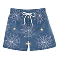BZSMCE Beach Shorts Trunks Quick Dry Short Cobweb Star Pattern Of ...