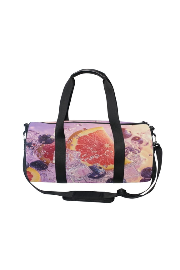 Bucket Sports Bag Creative Citrus Cascade Pattern Casual Simple Bag