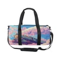 thumbnail image 1 of BZSMCE Bucket Sports Bag Creative Cloudbound Express Pattern Casual Simple Bag, 1 of 6