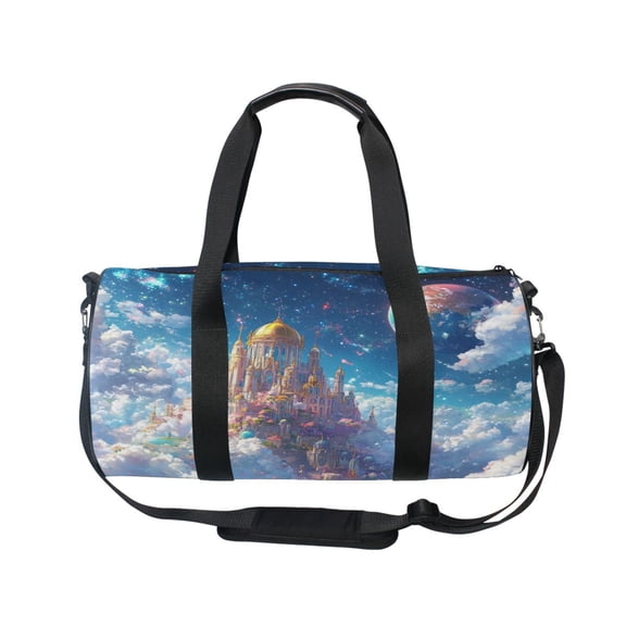BZSMCE Bucket Sports Bag Creative Dream above The Clouds Pattern Casual Simple Bag