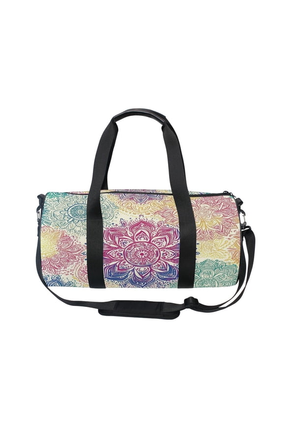 Bucket Sports Bag Creative Mandala Mosaic Pattern Casual Simple Bag