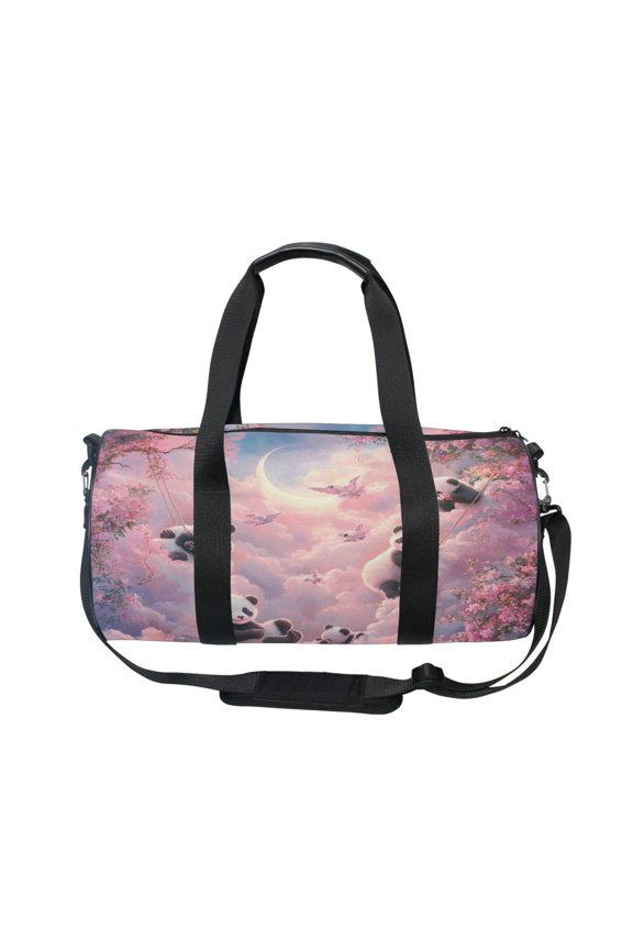 Bucket Sports Bag Creative Panda Playground Pattern Casual Simple Bag