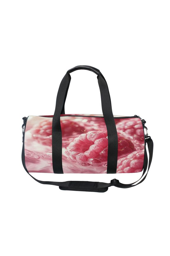 Bucket Sports Bag Creative Raspberry Delight Pattern Casual Simple Bag