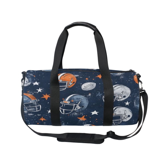 BZSMCE Bucket Sports Bag Creative Starstruck Football Pattern Casual Simple Bag