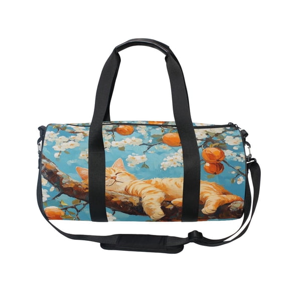 BZSMCE Bucket Sports Bag Creative Sweet Dreams in Citrus Pattern Casual Simple Bag