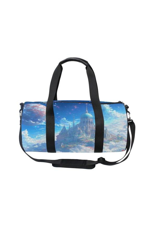 Bucket Sports Bag Creative The Skyward Fortress Pattern Casual Simple Bag