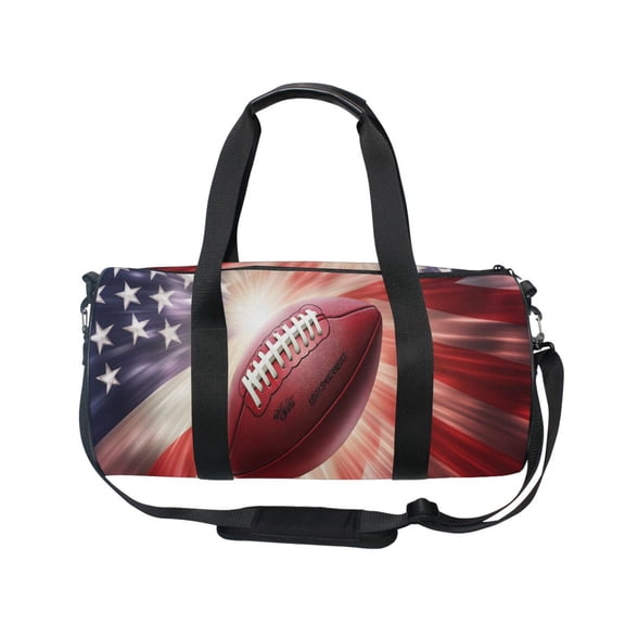 BZSMCE Bucket Sports Bag Creative Touchdown Triumph Pattern Casual Simple Bag