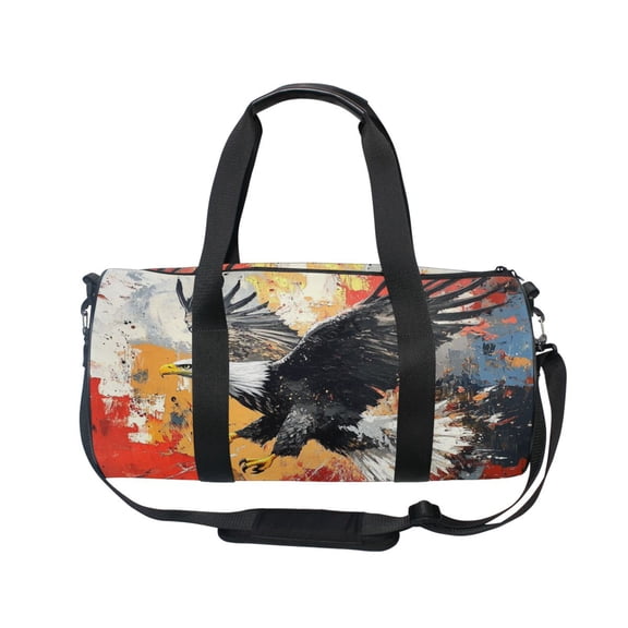 BZSMCE Bucket Sports Bag Creative Warrior Of The Skies Pattern Casual Simple Bag
